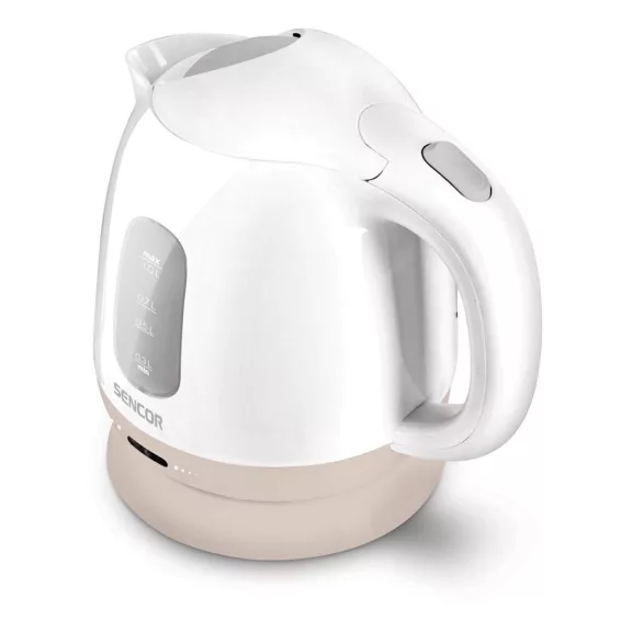 Vízforraló SENCOR SWK 1102WH 1100W 1 liter fehér/barna Vízforraló SENCOR SWK 1102WH 1100W 1 liter fehér/barna