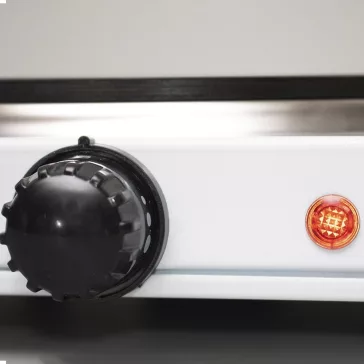   Elektromos főzőlap HOME HGR02WH 2 lapos 1000W + 1500W fehér