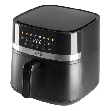 Forrólevegős sütő HOME HGAF8 8 liter 2000W fekete