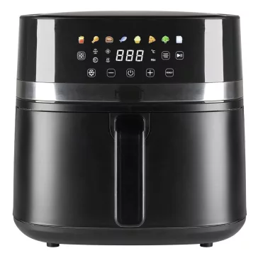 Forrólevegős sütő HOME HGAF8 8 liter 2000W fekete