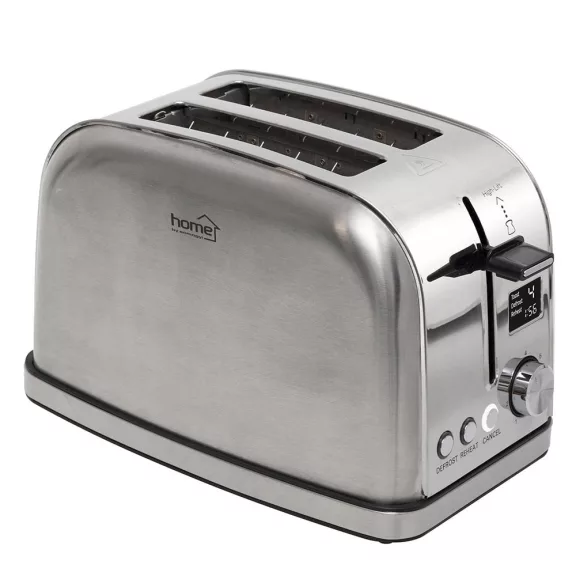 Kenyérpirító HOME HGKP22LCD 2 nyílás LCD INOX Kenyérpirító HOME HGKP22LCD 2 nyílás LCD INOX