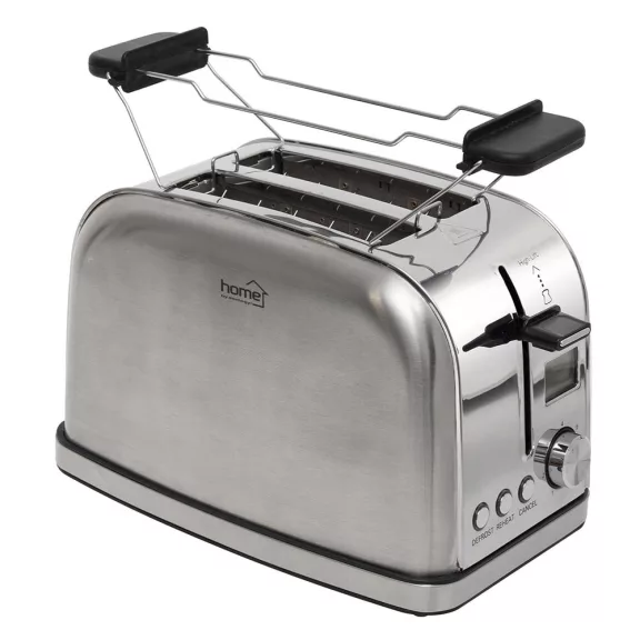 Kenyérpirító HOME HGKP22LCD 2 nyílás LCD INOX Kenyérpirító HOME HGKP22LCD 2 nyílás LCD INOX