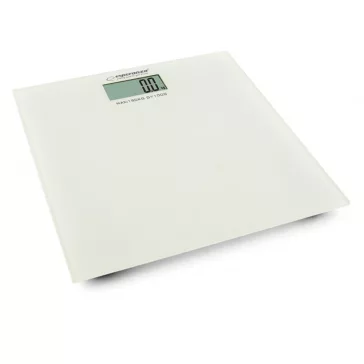 Személymérleg ESPERANZA Aerobic üveg 180kg fehér