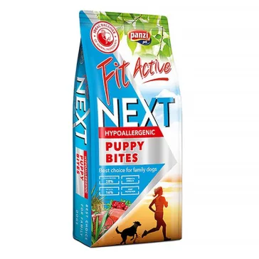  Állateledel száraz PANZI FitActive Next Hypoallergén kölyök kutyáknak 15 kg