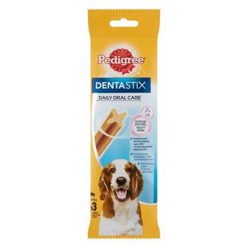 Állateledel jutalomfalat PEDIGREE Denta Stix Daily Oral Care közepes és nagytestű kutyáknak