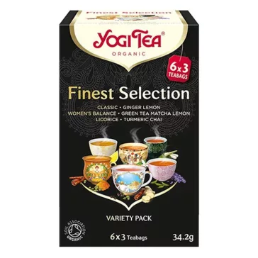   Bio tea YOGI TEA Teaválogatás a legfinomabbakból 18 filter/doboz