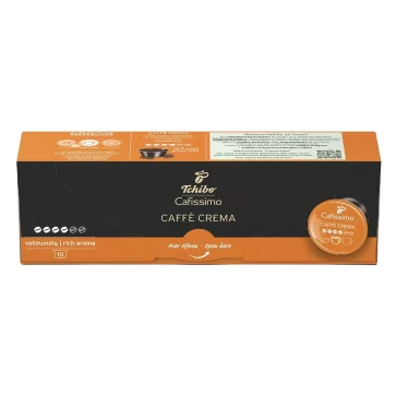   Kávékapszula TCHIBO Cafissimo Caffé Crema Rich Aroma 10 kapszula/doboz