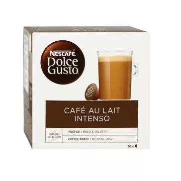   Kávékapszula NESCAFE Dolce Gusto Café au Lait Intenso 16 kapszula/doboz