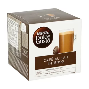   Kávékapszula NESCAFE Dolce Gusto Café au Lait Intenso 16 kapszula/doboz