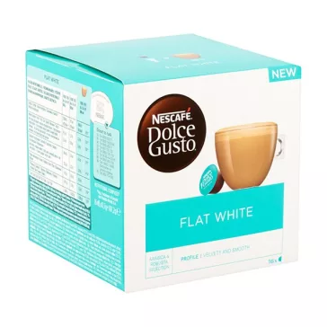   Kávékapszula NESCAFE Dolce Gusto Flat white 16 kapszula/doboz