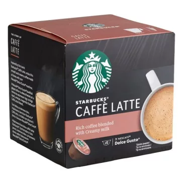   Kávékapszula STARBUCKS by Nespresso Caffé Latte 12 kapszula/doboz