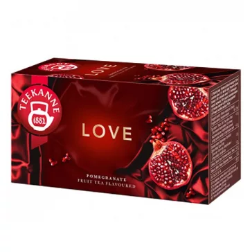   Gyümölcstea TEEKANNE World of Fruits LOVE gránátalma és őszibarack 20 filter/doboz