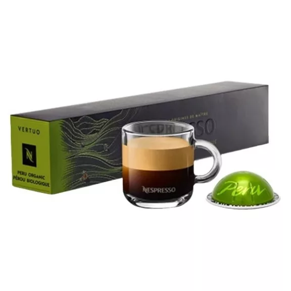 Kávékapszula NESPRESSO Vertuo Master Origins Colombia 10 darabos