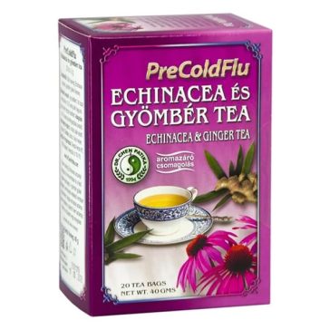   Herbatea DR CHEN Precoldflu Echinacea és Gyömbér 20 filter/doboz