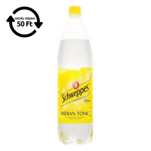 Üdítőital szénsavas SCHWEPPES Tonic 1,5L DRS