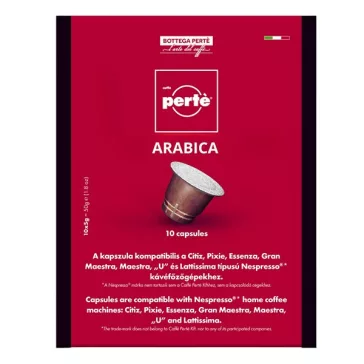 Kávékapszula CAFFÉ PERTÉ Ricco 10 darab/doboz