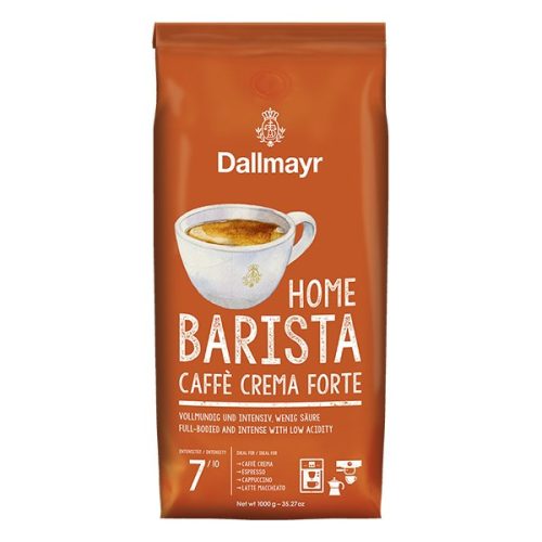 Kávé szemes DALLMAYR Home Barista Caffé Crema Forte 1000 g
