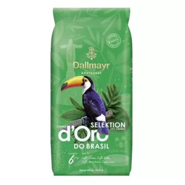   Kávé szemes DALLMAYR Crema d'Oro Selektion 2024 Brasil 1 kg