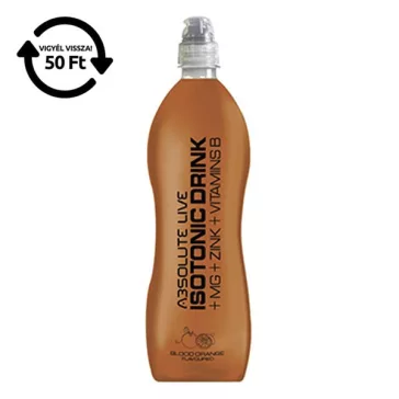   Sportital ABSOLUTE LIVE Izotóniás ital vérnarancs 900 ml DRS
