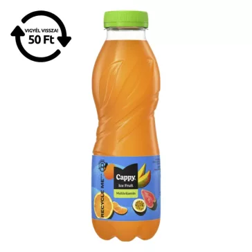   Üdítőital szénsavmentes CAPPY Ice Fruit Mangó-maracuja 12%-os 0,5L DRS