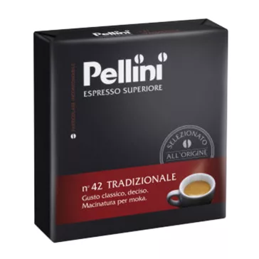   Kávé őrölt PELLINI n°42 Tradizionale Moka Duo-Pack (2 x 250 gr) 500 g