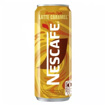 Jegeskávé ital NESCAFE Barista Caramell Latte 250 ml