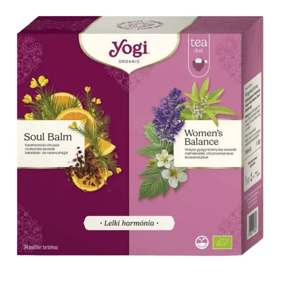 Bio tea YOGI TEA Lelki harmónia ajándékcsomag Bio tea YOGI TEA Lelki harmónia ajándékcsomag