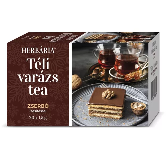 Gyümölcstea HERBÁRIA Téli Varázs Zserbó 20x1,5 g Gyümölcstea HERBÁRIA Téli Varázs Zserbó 20x1,5 g