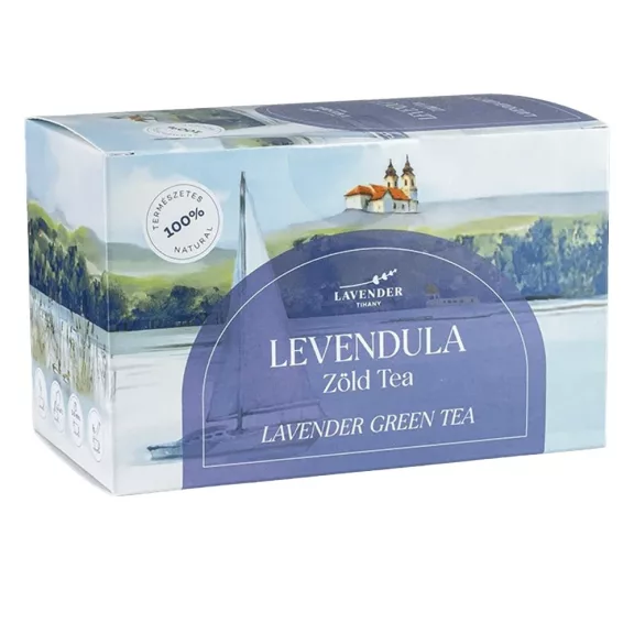 Zöld tea LAVENDER TIHANY levendulás Zöld tea LAVENDER TIHANY levendulás