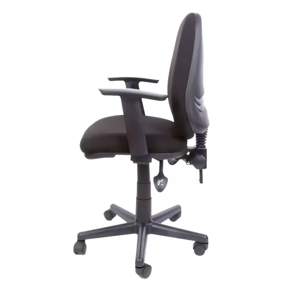 Szék forgó karfás MAYAH Smile fekete