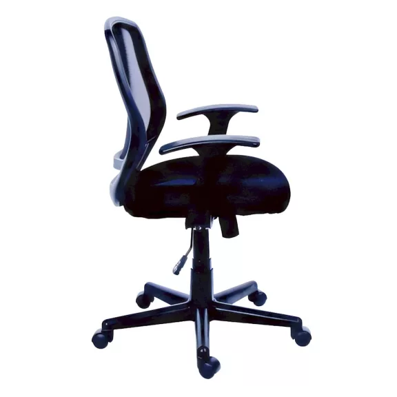 Szék forgó karfás MAYAH Fun fekete