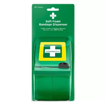   Sebtapasz adagoló CEDERROTH téphető/vágható 6cm x 4.5m, kék szalaggal