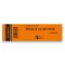 Nyomtatvány ellenőrző sorszámtömb PÁTRIA D2 100 lapos 146x40 mm sárga