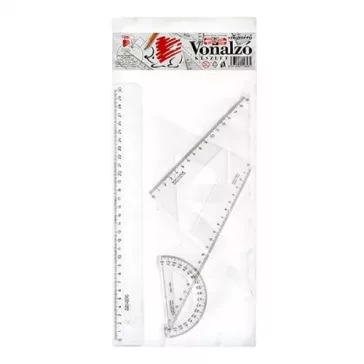 Vonalzók, szögmérők